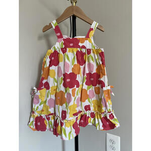 Lilybird Toddler Girls Floral Tulip Sun Dress - 3T, 100% Cotton